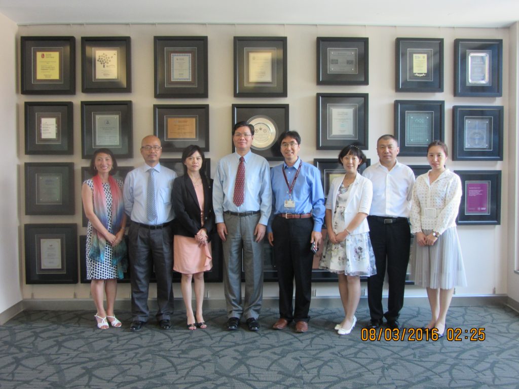 Vice President Dr. Dongmin Shi from Ha Erbin First Hospital visited MD Anderson Cancer Center
